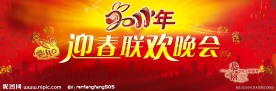 2011年春节背景板