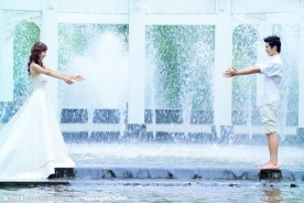 婚纱摄影图片 婚纱 情侣