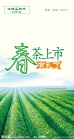 春茶上市海报