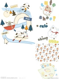 童装卡通印花图片