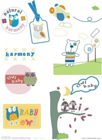 童装卡通印花图片