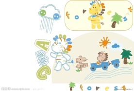 童装卡通印花图片