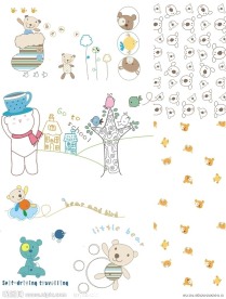 童装卡通印花图片