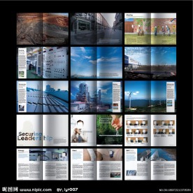 画册设计(图片合层)