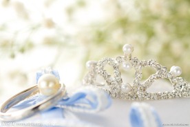 婚纱婚礼戒指珍珠