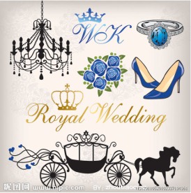 婚礼婚庆矢量素材