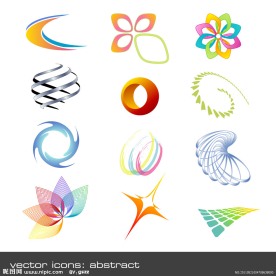 3d标志标识logo设计元素