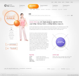 美容网站模板PSD分层（无网页源码）