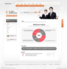 房地产网站模板PSD分层（无网页源码）