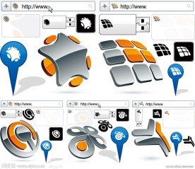 3d标志标识logo设计元素