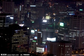 城市高清夜景