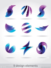 3d标志logo设计元素