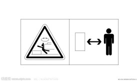 挖掘机警示标志