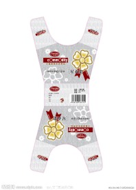 服装衣架矢量包装纸卡