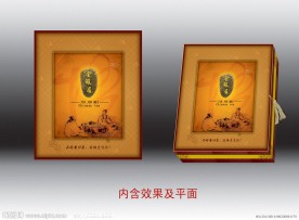 茶叶包装设计 （展开图）
