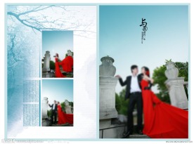 婚纱相册模版
