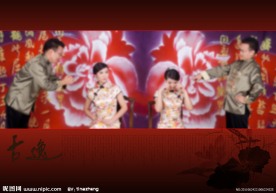 古装婚纱相册模版