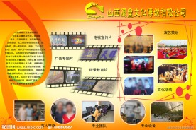 公司文化展板设计