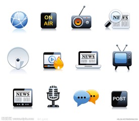 休闲娱乐音乐图标矢量