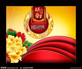 中秋节 月饼包装