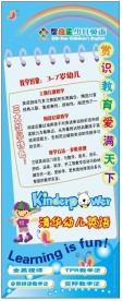 智趣星少儿英语展板