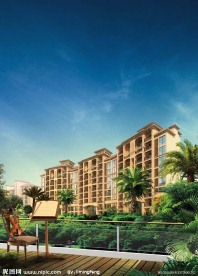 房地产广告背景