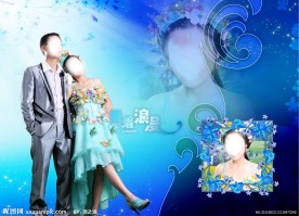婚纱相册模版