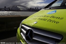 奔驰环保车特写