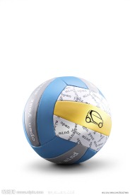 奔驰标志的排球