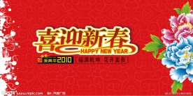 东道主春节吊旗