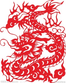 剪纸龙