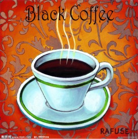 黑咖啡