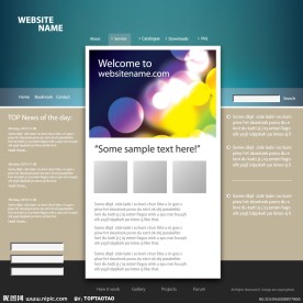 精品网站模板素材