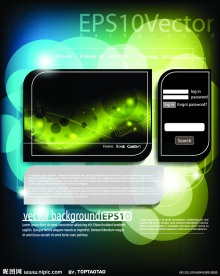 精品网站模板素材