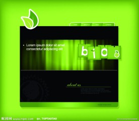 精品网站模板素材