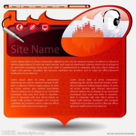 精品网站模板素材