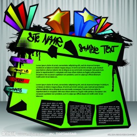 精品网站模板素材