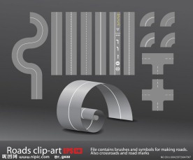 公路标志指示设计