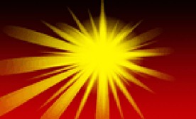 放射背景及星光笔刷