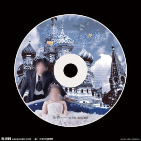 婚礼光盘封面设计
