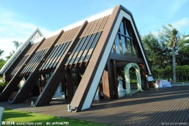 三亚万豪海边婚礼堂