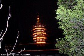 雷峰塔夜景
