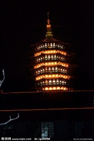 雷峰塔夜景