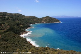 美丽海岸线风光摄影