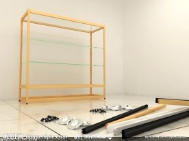 钛合金精品展示柜