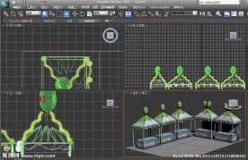 立白户外促销活动展示模型