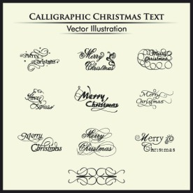 新年快乐字体设计