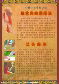 御足中医中药养生保健展板