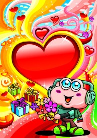 情人节卡通素材