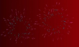 网站flash新年烟花祝福